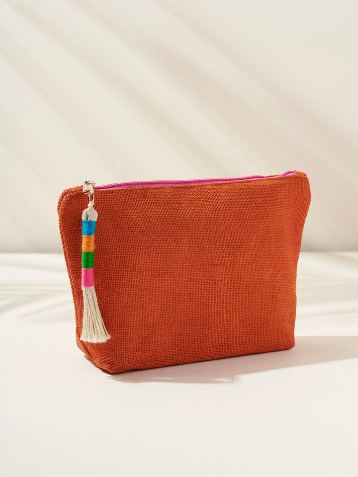 Cutie Zip Pouch - Orange