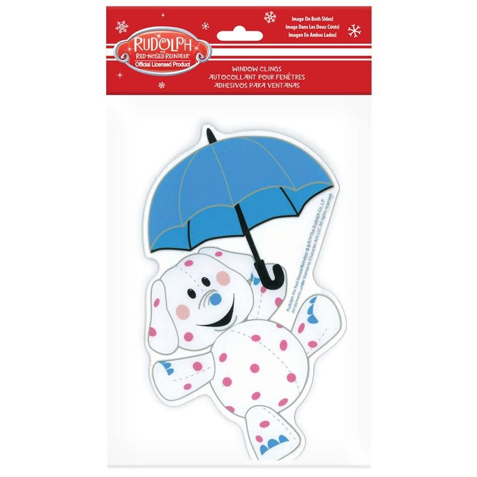 Rudolph Two Sided Window Clings - Misfit Elephant