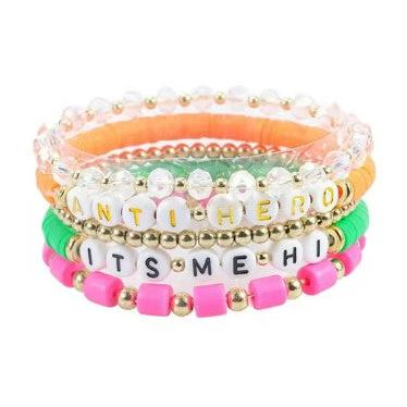 Swiftie Friendship Bracelets- Anti Hero It's Me Hi