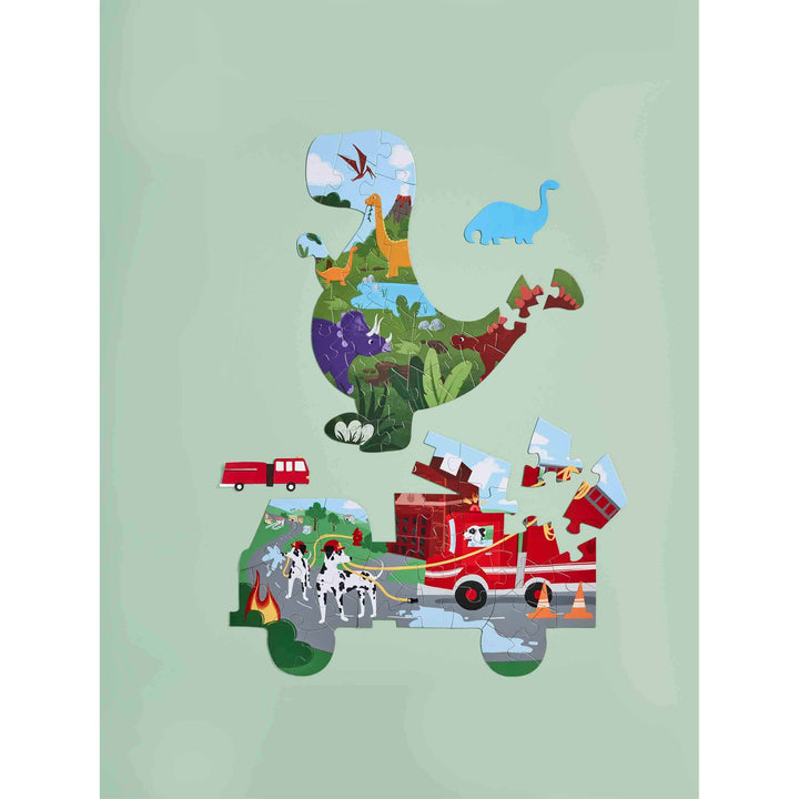 Dinosaur Shaped Floor Puzzle