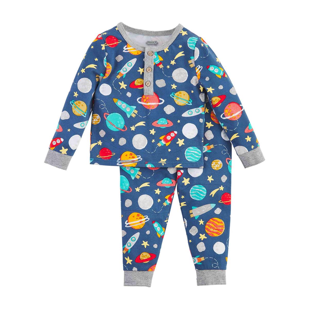 Space Glow-In-The-Dark Pajama Set - 5T