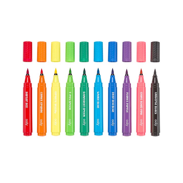 Big Bright Bruch Markers - Set Of 10