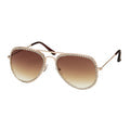 Jade Collection - Rhinestone Aviator Sunglasses