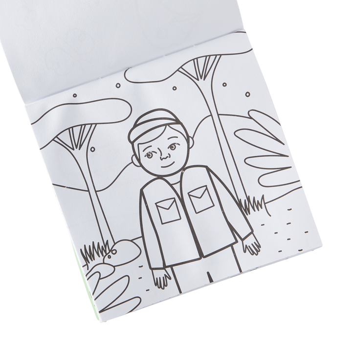 Carry Along Coloring Book Set - On Safari