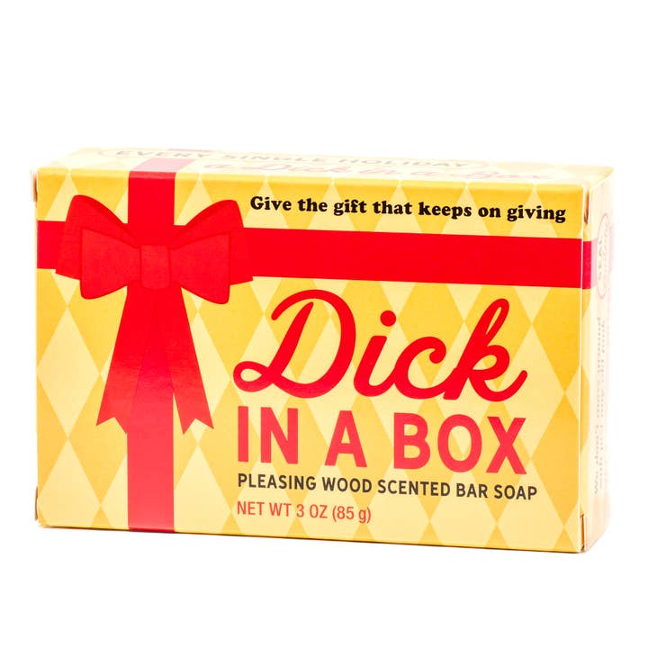 Boxed: Dick In A Box Holiday Triple-Milled Soap Bar
