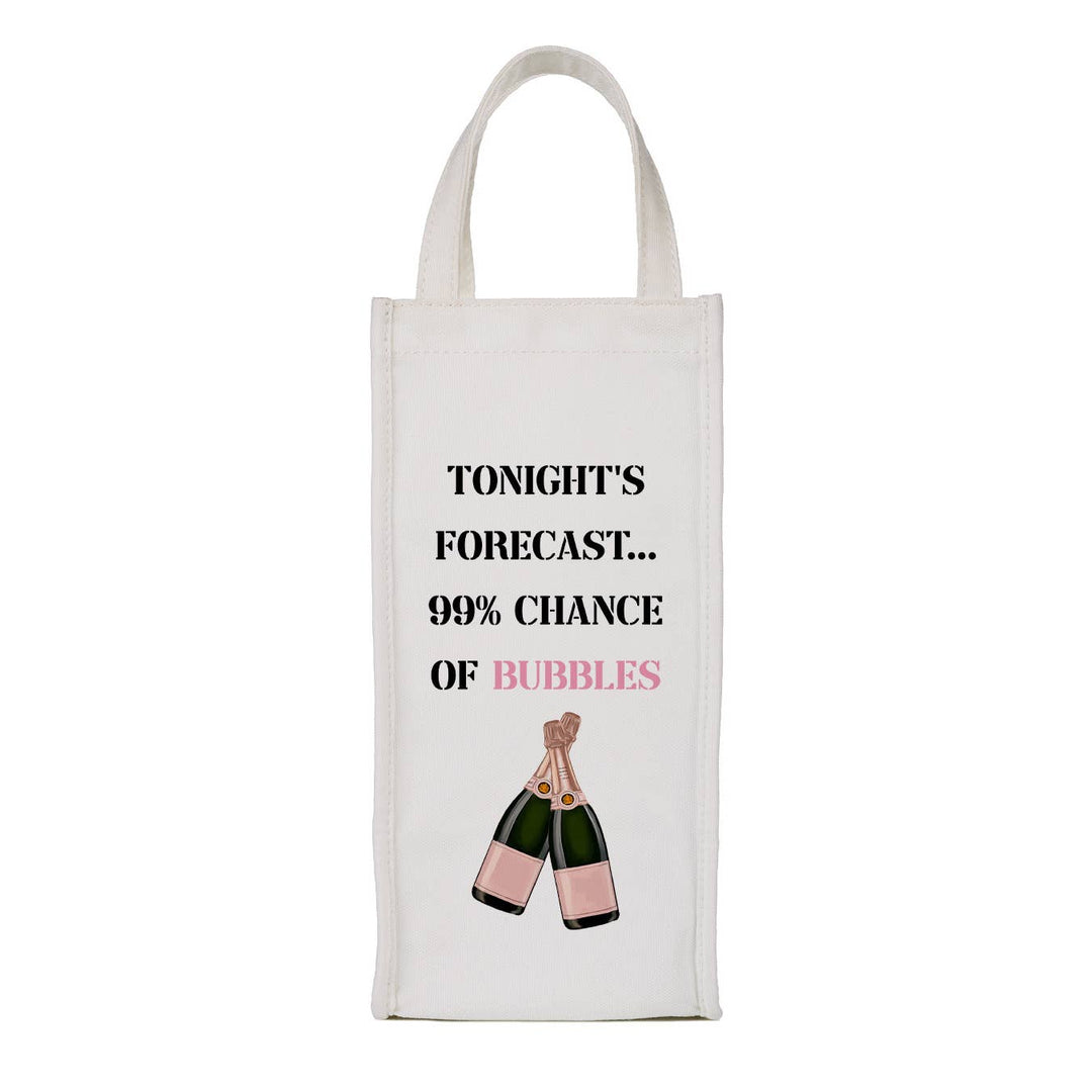 Tonight's Forecast Wine Bag