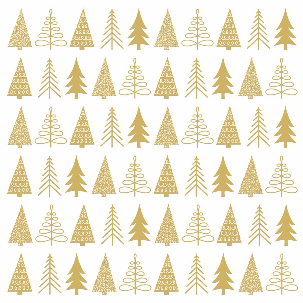 Pure Mood Gold Beverage Napkins
