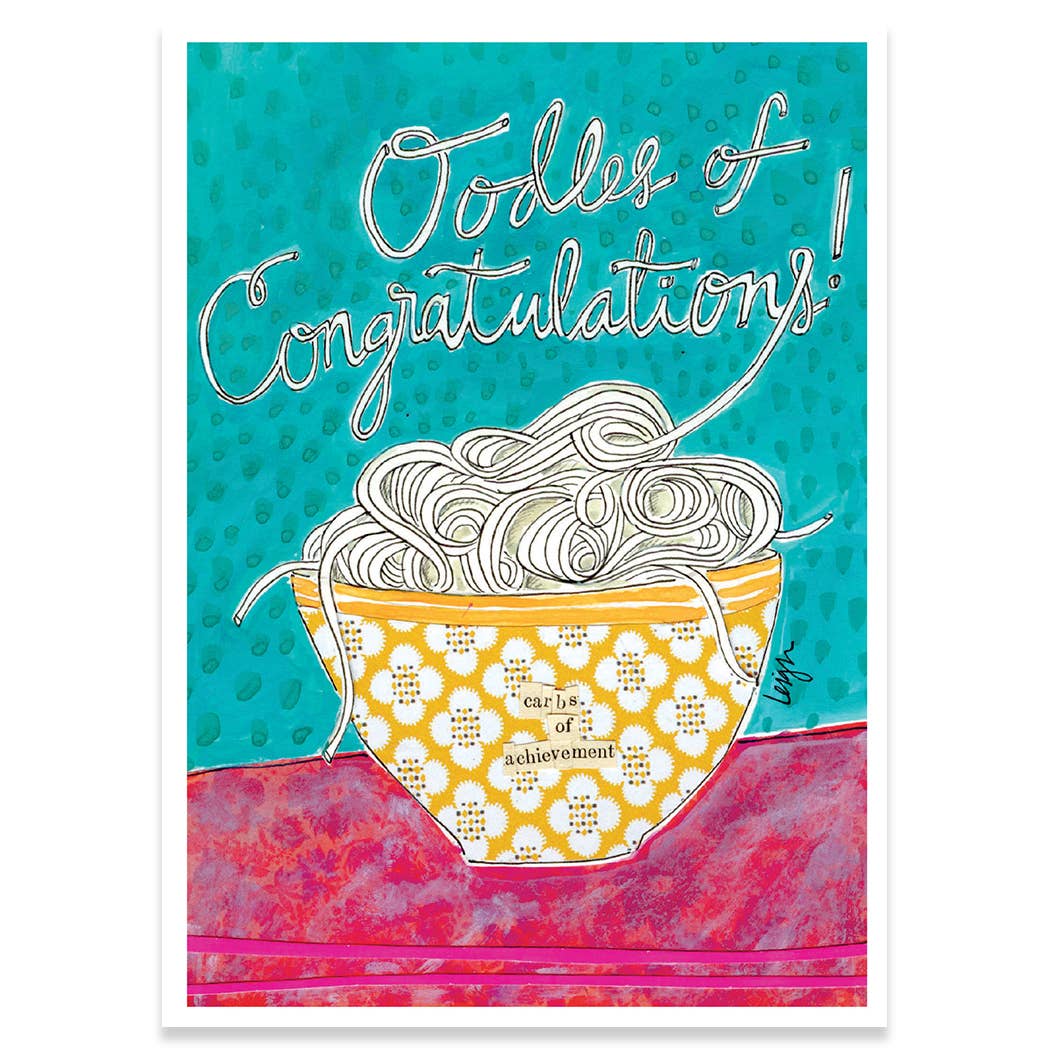 Oodles Of Congratulations Greeting Card