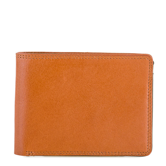 RFID Men's Jeans Wallet - Tan/Olive