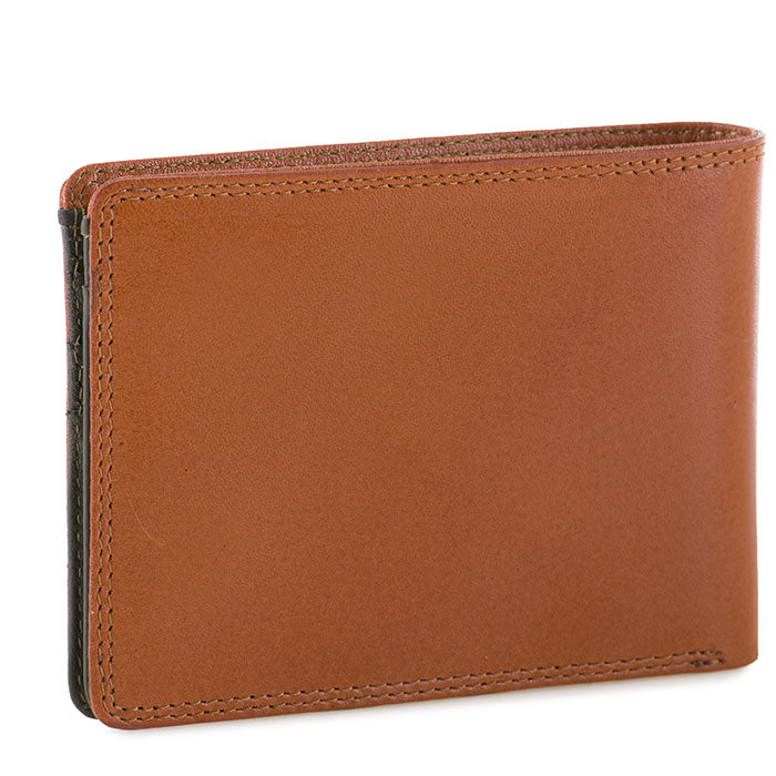 RFID Men's Jeans Wallet - Tan/Olive