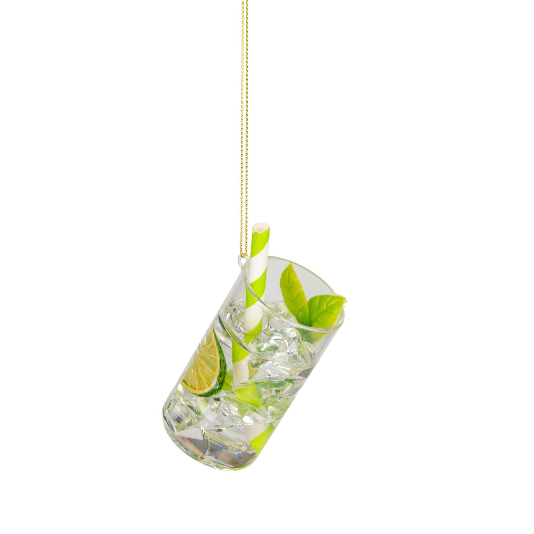 Mojito With Mint Leaves Ornament