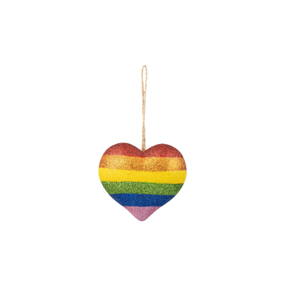 Pride Heart Ornament