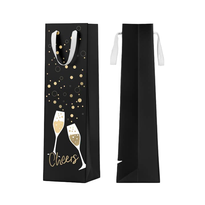 Cheers To You Wine Bottle Bag