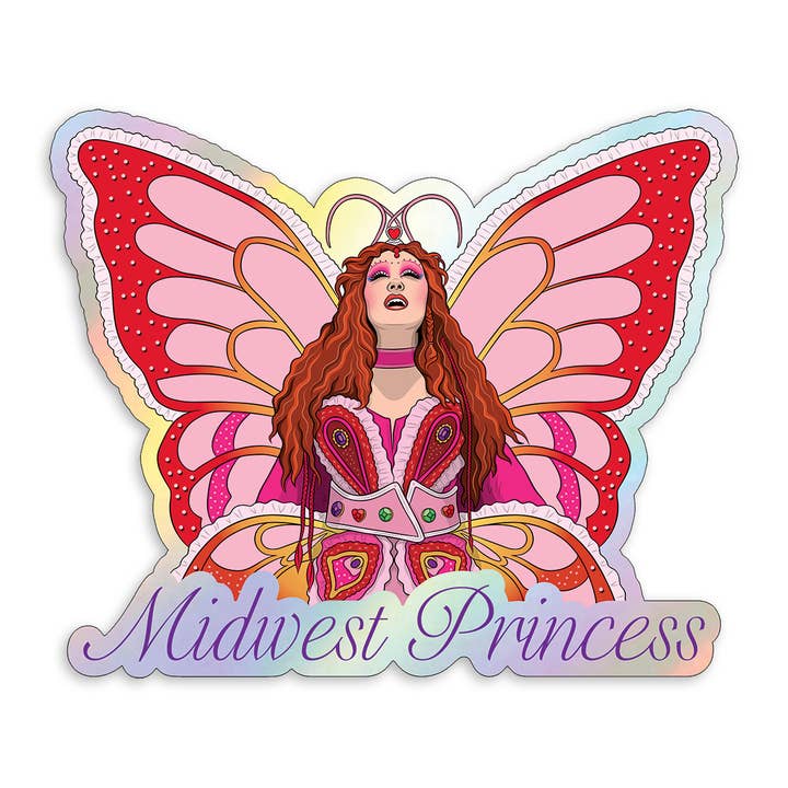 Die Cut Sticker: Chappell Midwest Princess