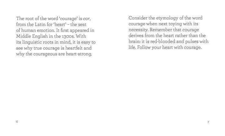 The Little Book Of Courage