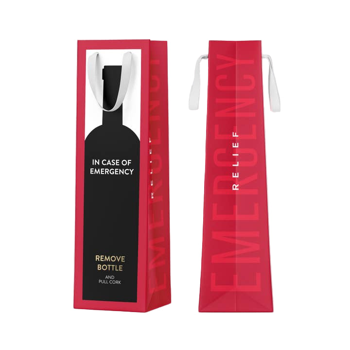 Emergency Relief Wine Bottle Bag