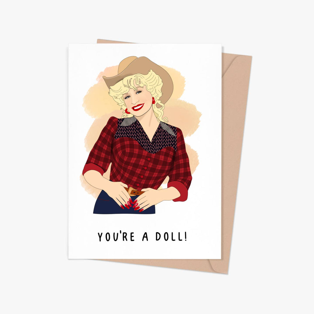 Dolly Parton Greeting Card