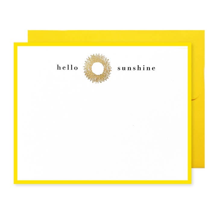 Hello Sunshine Boxed Set Of 8