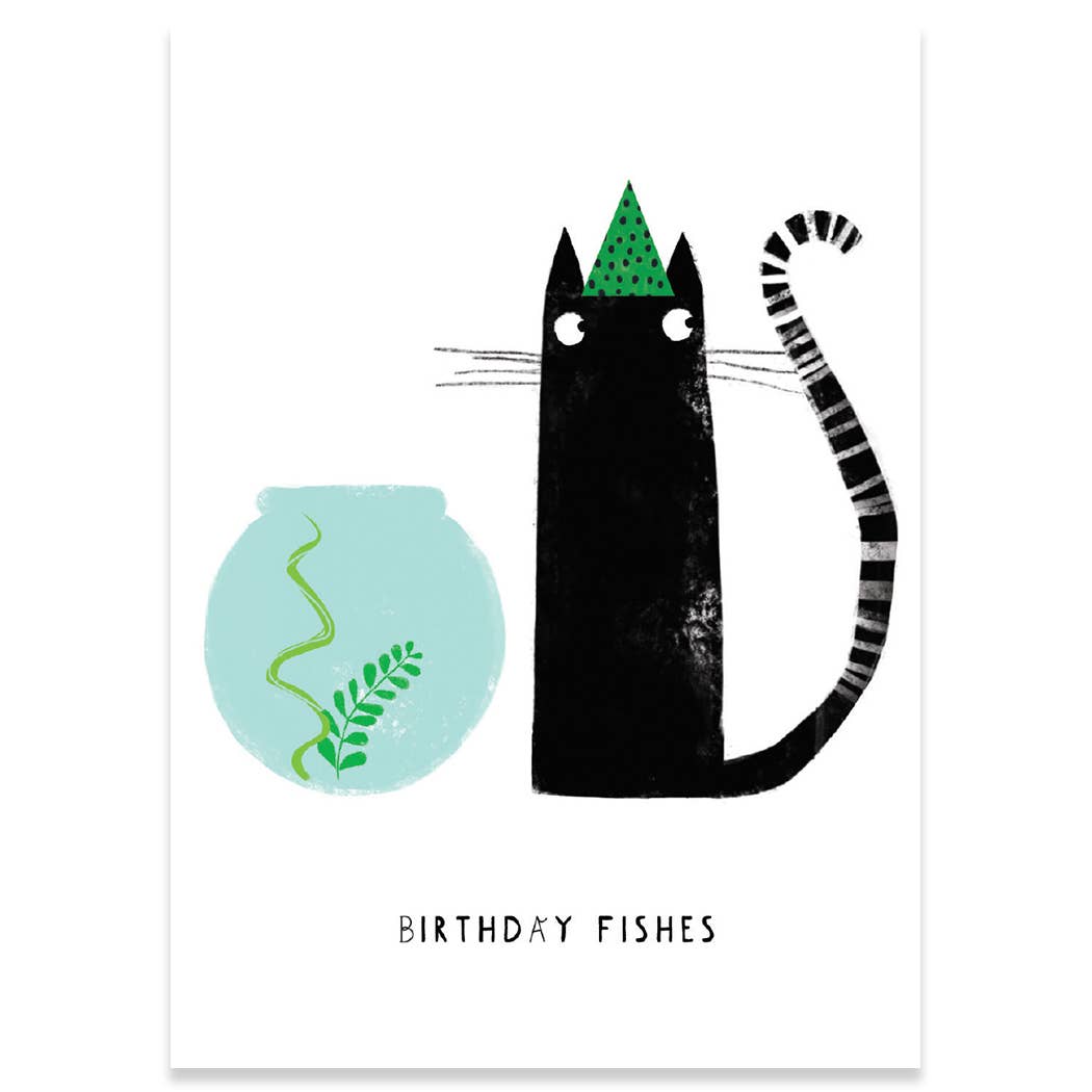 Birthday Fishes Birthday Card