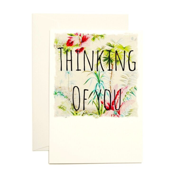 Palms Thinking of You Greeting Card