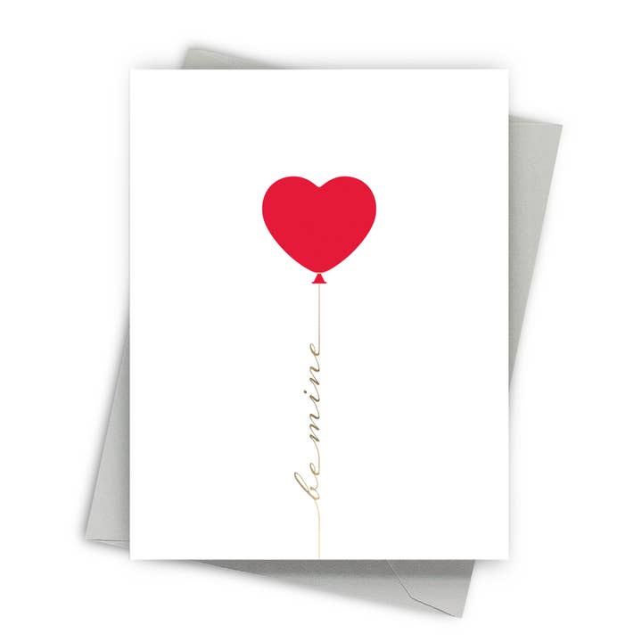 Mine Balloon Greeting Card