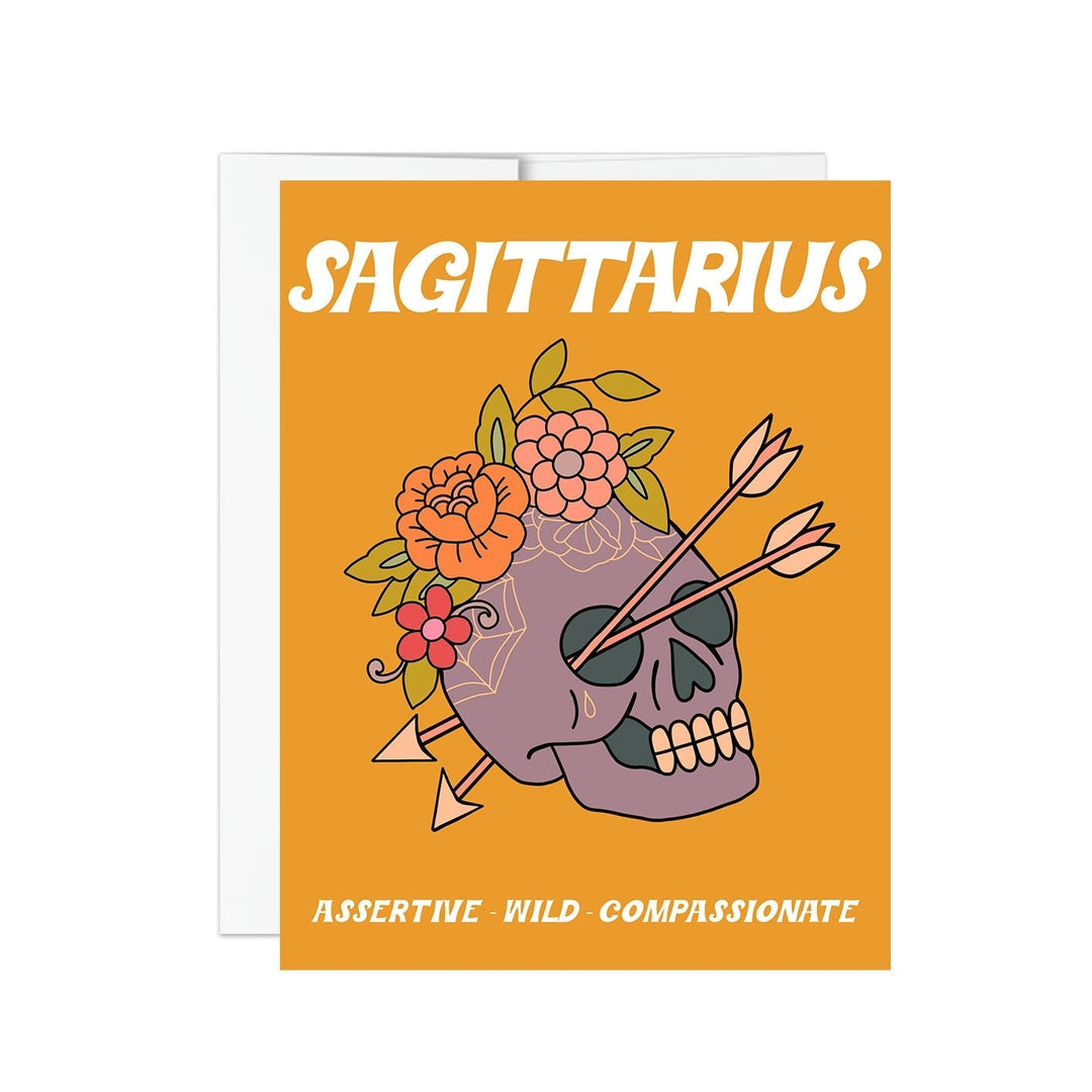 Wild Little Sagittarius Birthday Card