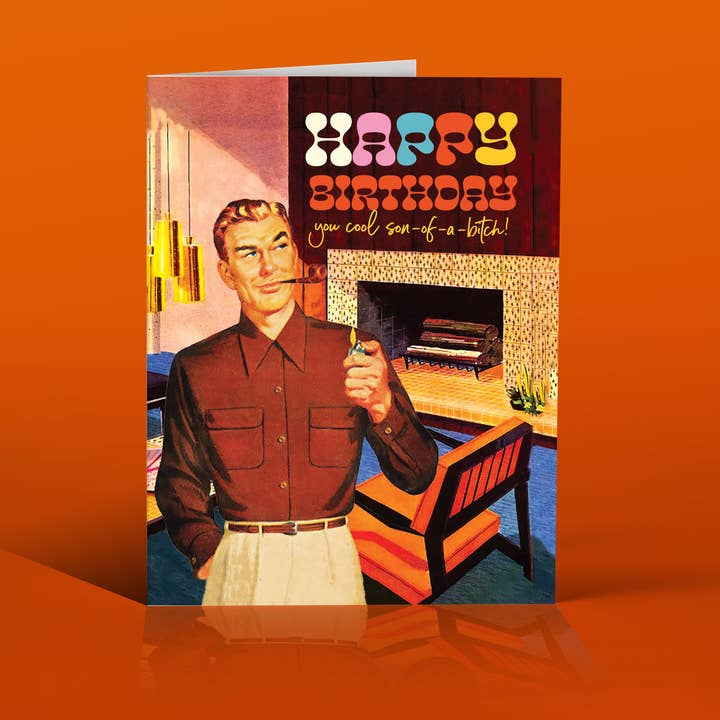 Cool Sob Birthday Card