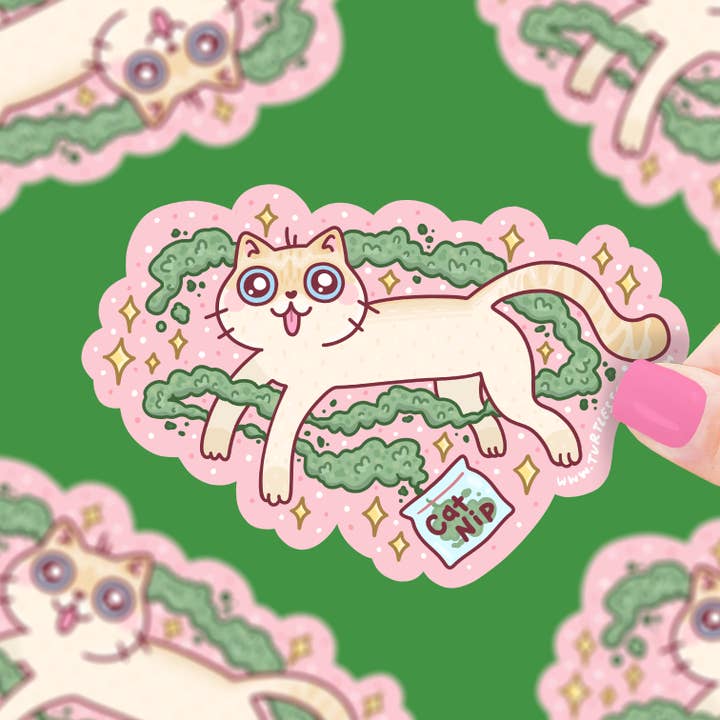 High Kitty Catnip Sticker