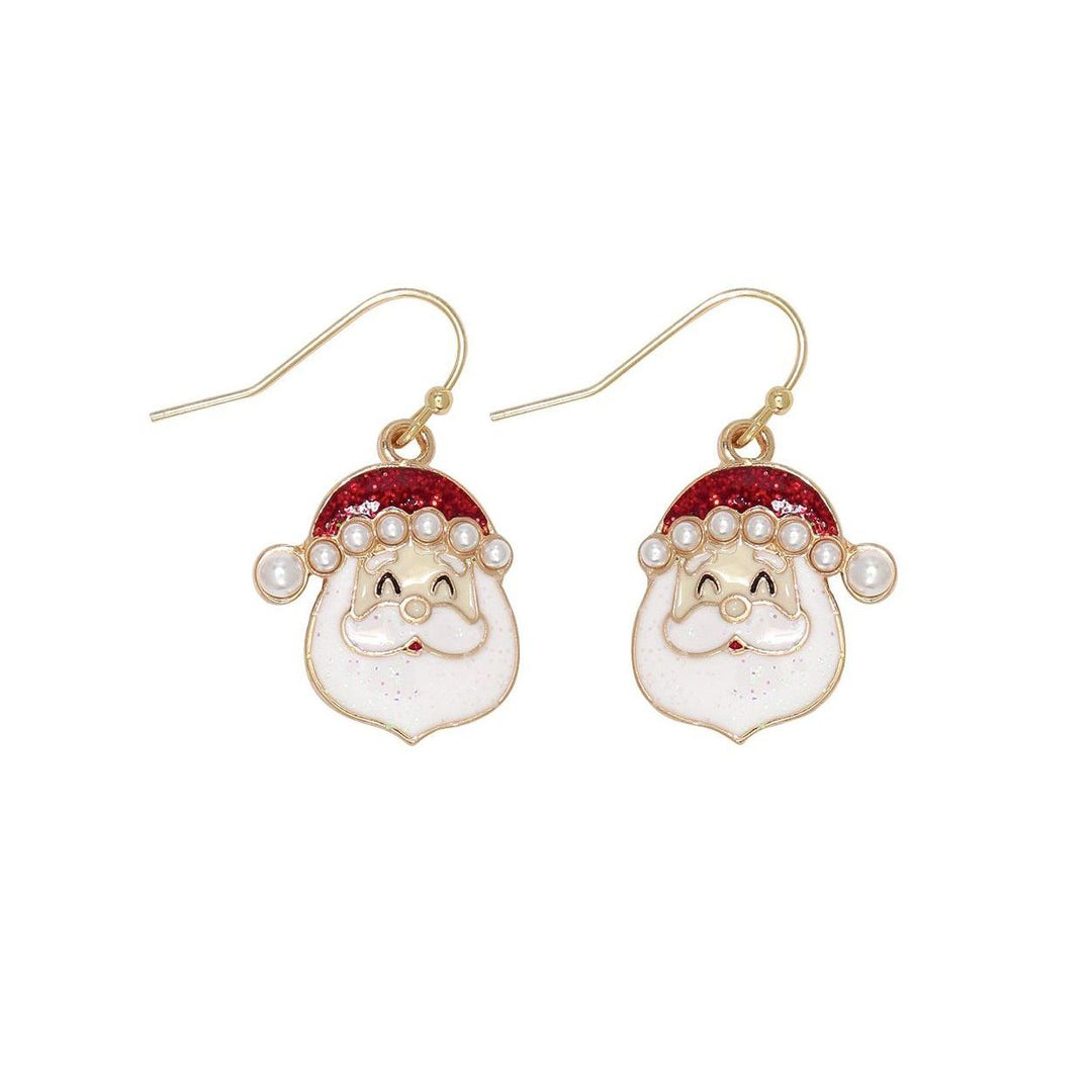 Santa Earrings