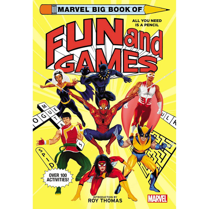 Marvel Big Book Of Fun And Games