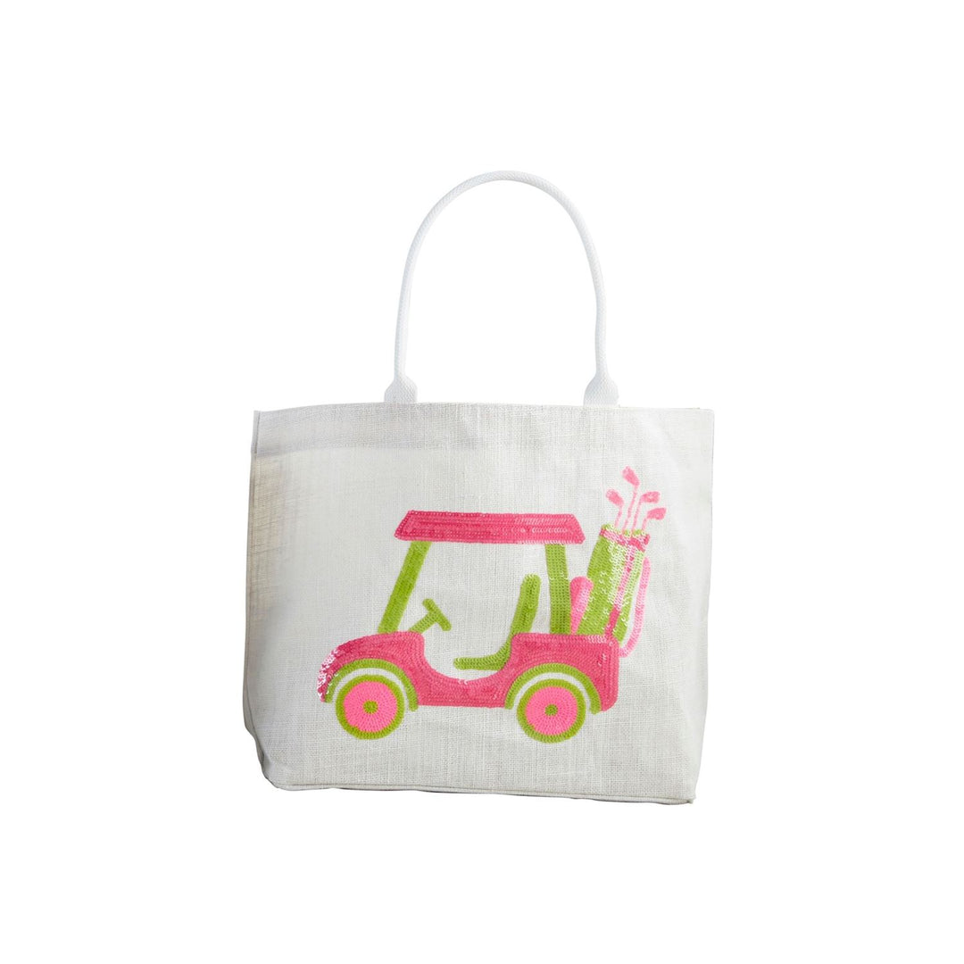 Sports Sparkle Tote Bag - Golf