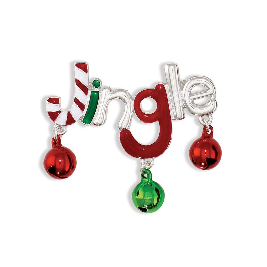 Jingle With Jingle Bells Enamel Pin