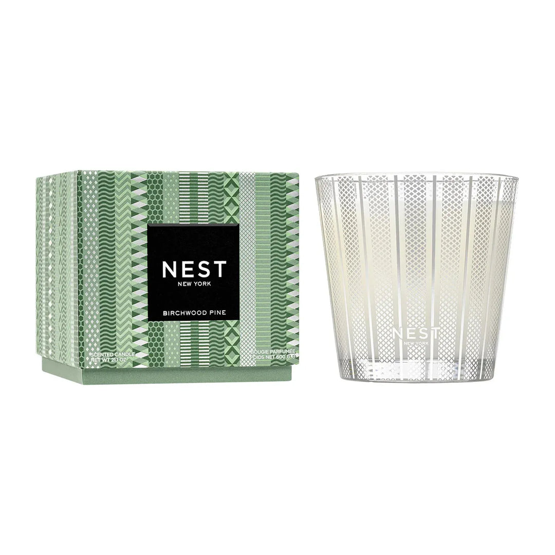 Birchwood Pine 3-Wick Candle 21.2 Oz.
