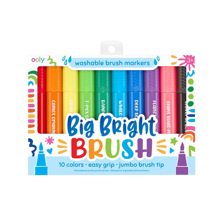 Big Bright Bruch Markers - Set Of 10