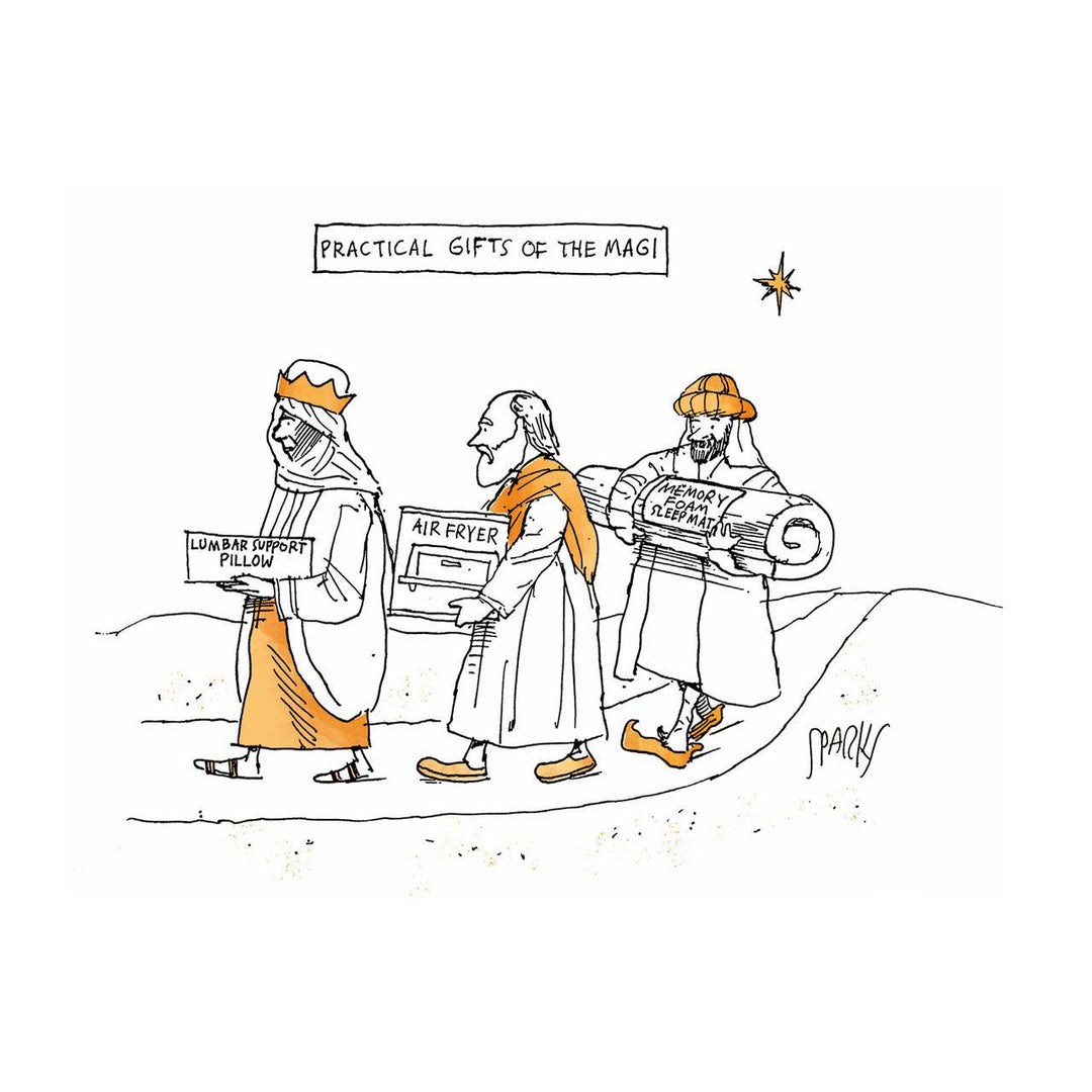 Practical Gifts Of The Magi Holiday Card