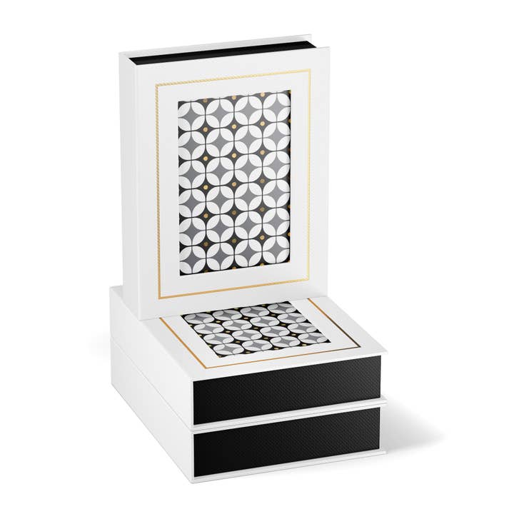 Classy Dots Boxed Blank Cards