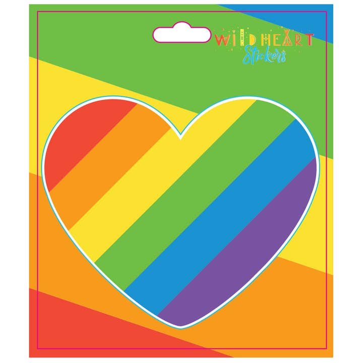 Sticker: Rainbow Heart