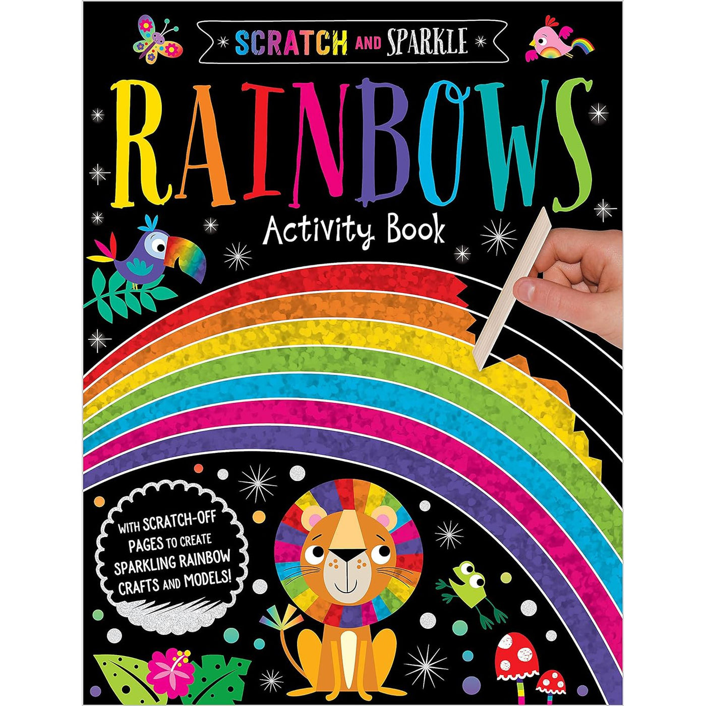 Scratch And Sparkle Rainbows Activity Book
