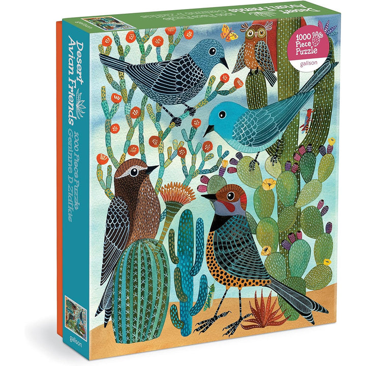 Desert Avian Friends 1000 Piece Puzzle