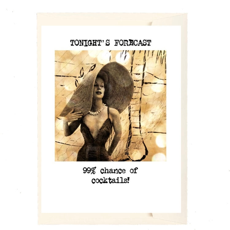 Tonight's Forecast Greeting Card