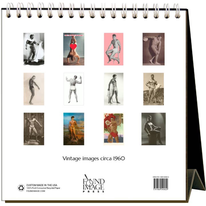 2026 Beefcake Easel Desk Calendar