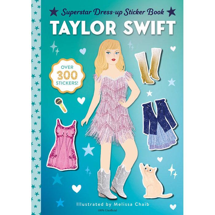 Taylor Swift Superstar Dress-Up Sticker Book