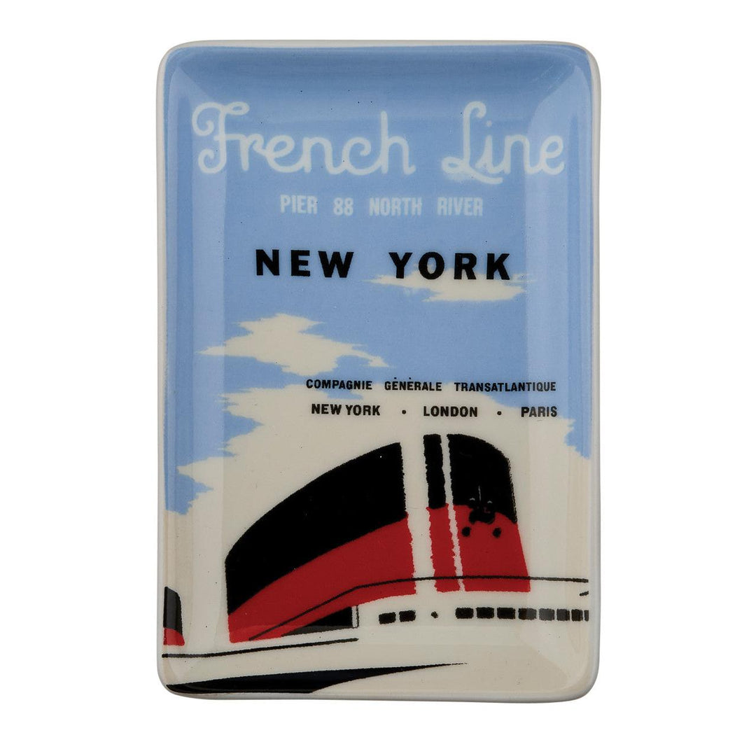 The Grand Tour Paris French Line Tray
