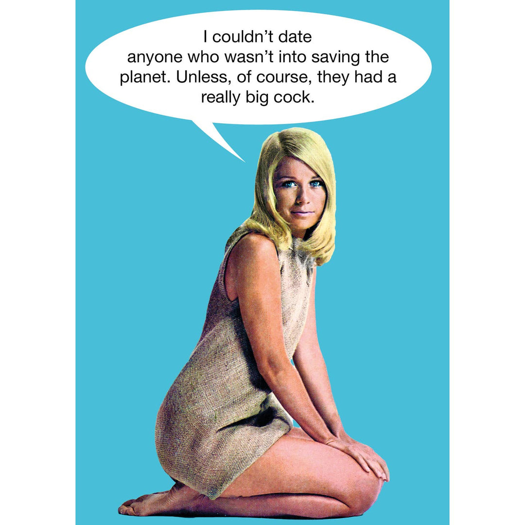 Save The Planet Greeting Card