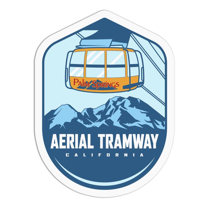 Sticker: Aerial Tramway Palm Springs