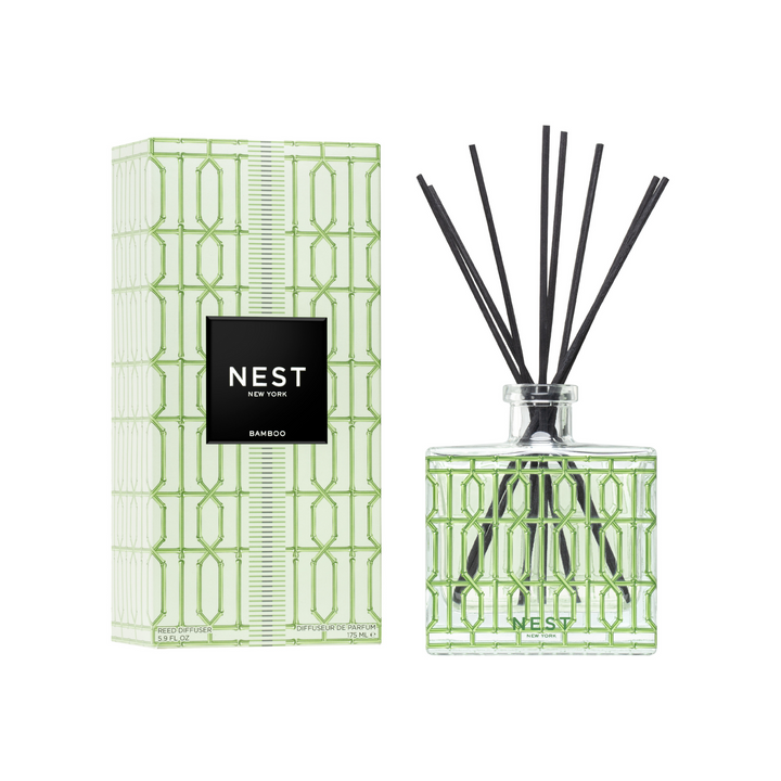Bamboo Decorative Reed Diffuser 5.9oz.