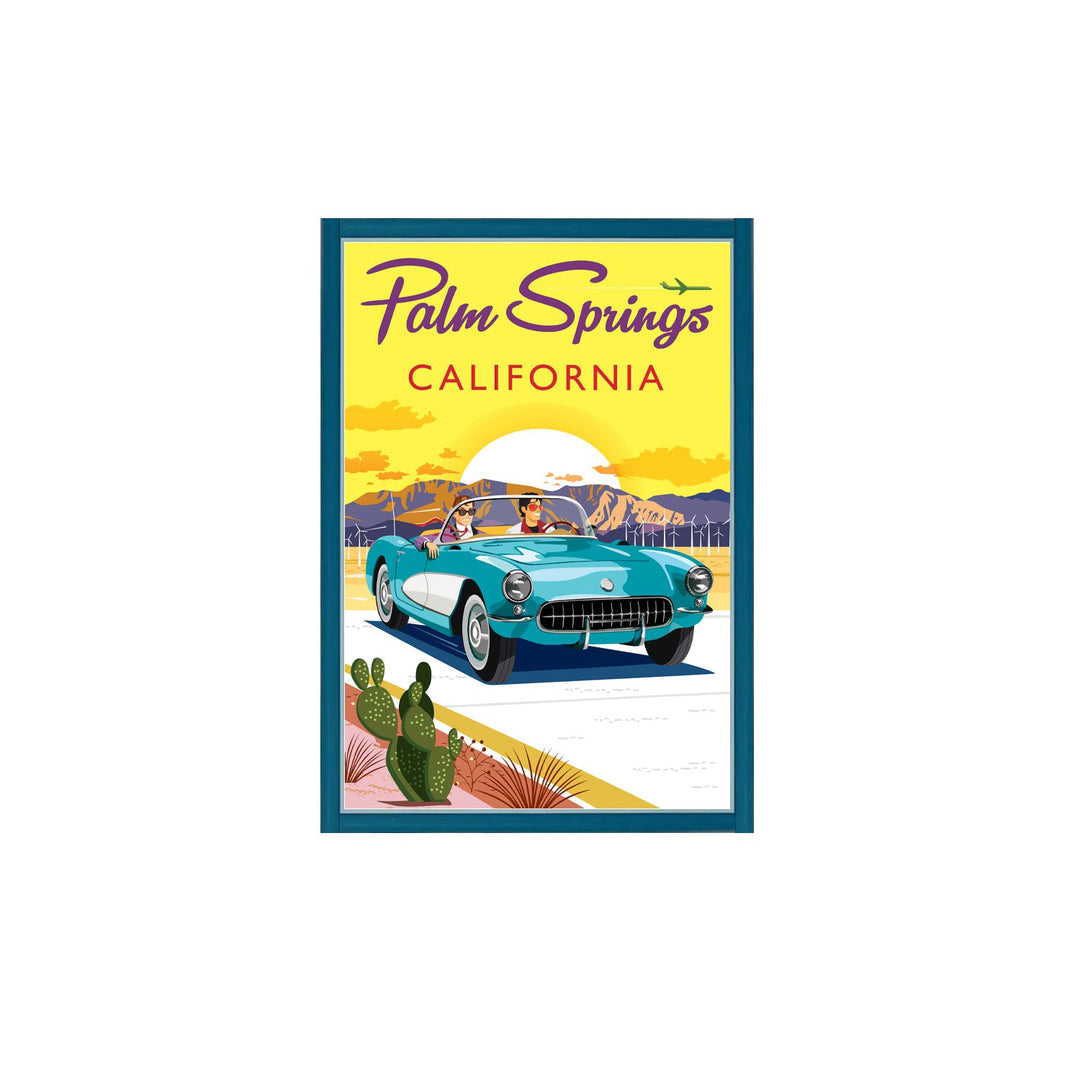 Print: Blue Convertible 8" x 12" (Blue Acrylic Framed)