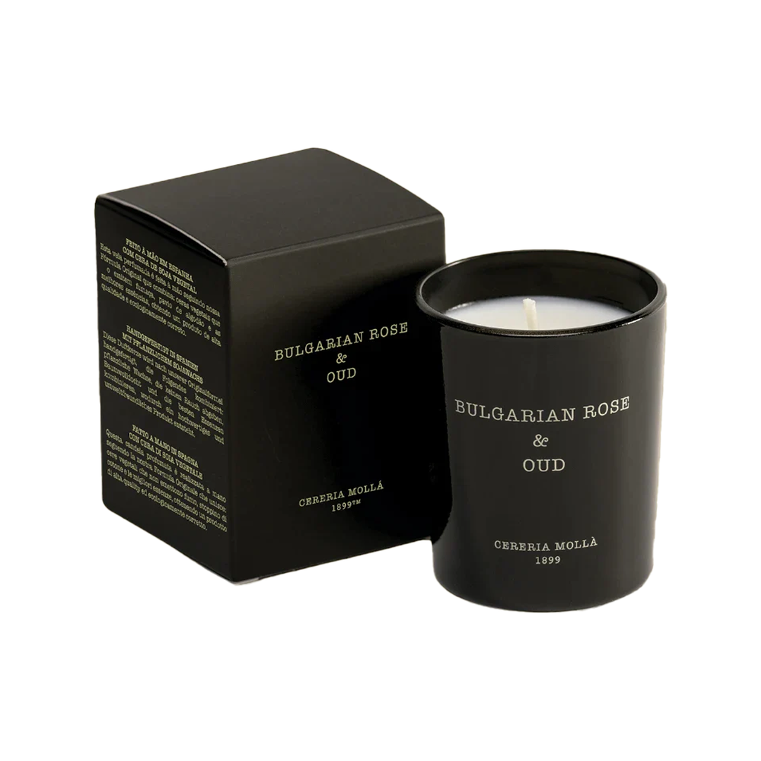 Bulgarian Rose & Oud Premium Mini Candle