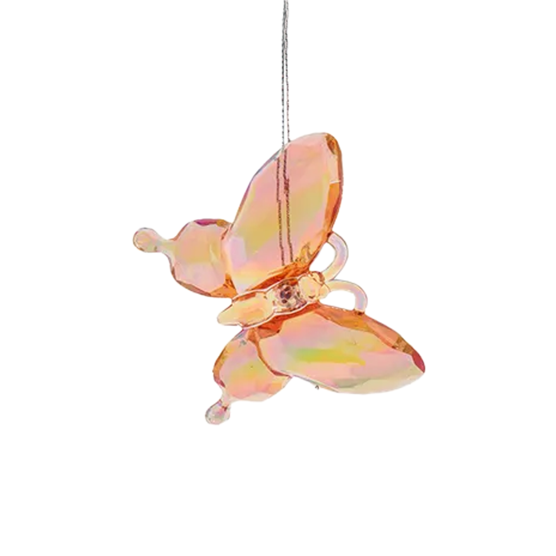 Butterfly Ornament - Orange