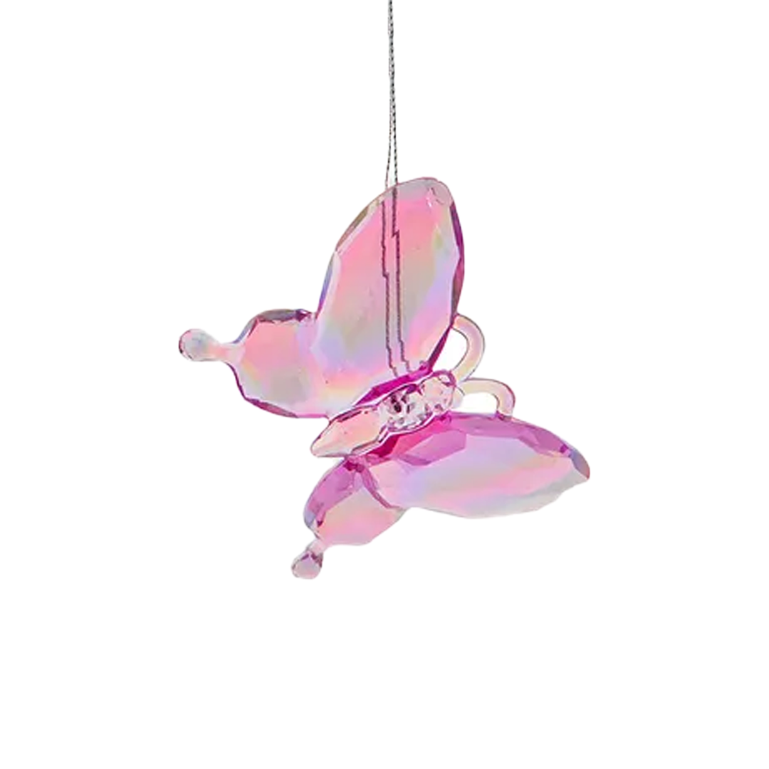 Butterfly Ornament - Pink